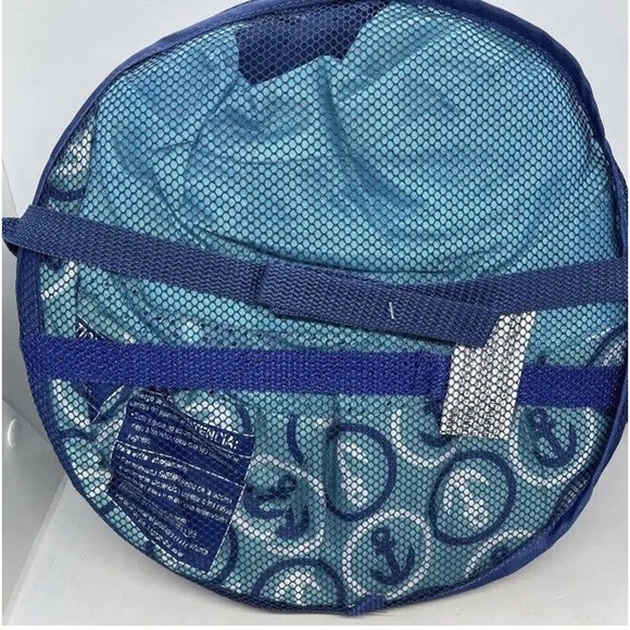 SwimWays Infant Baby Spring Float Blue Swim Step 1 Float Sun Canopy New - Picture 9 of 12